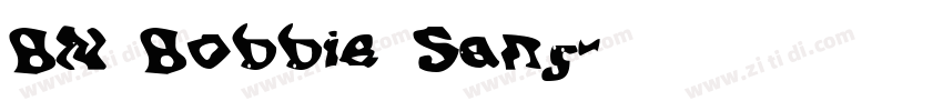 BN Bobbie Sans字体转换